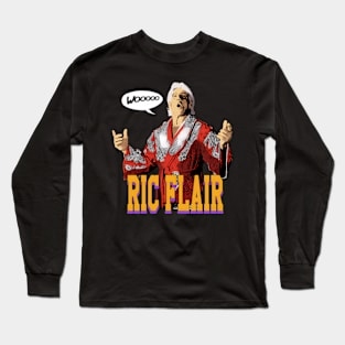 Ric Flair Comic Wooooo Long Sleeve T-Shirt